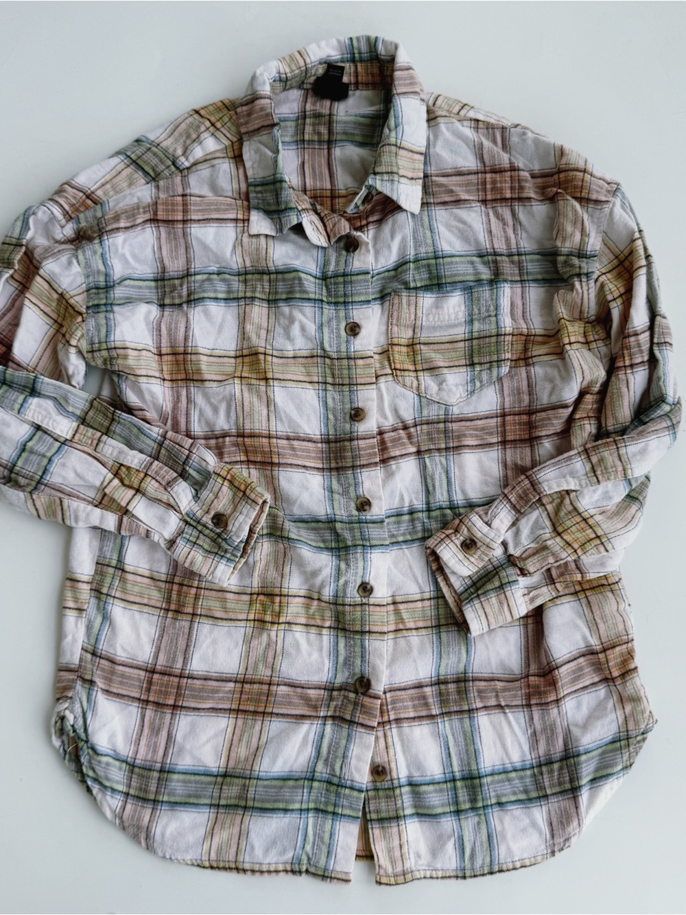 art class Plaid Button-Down Shirt